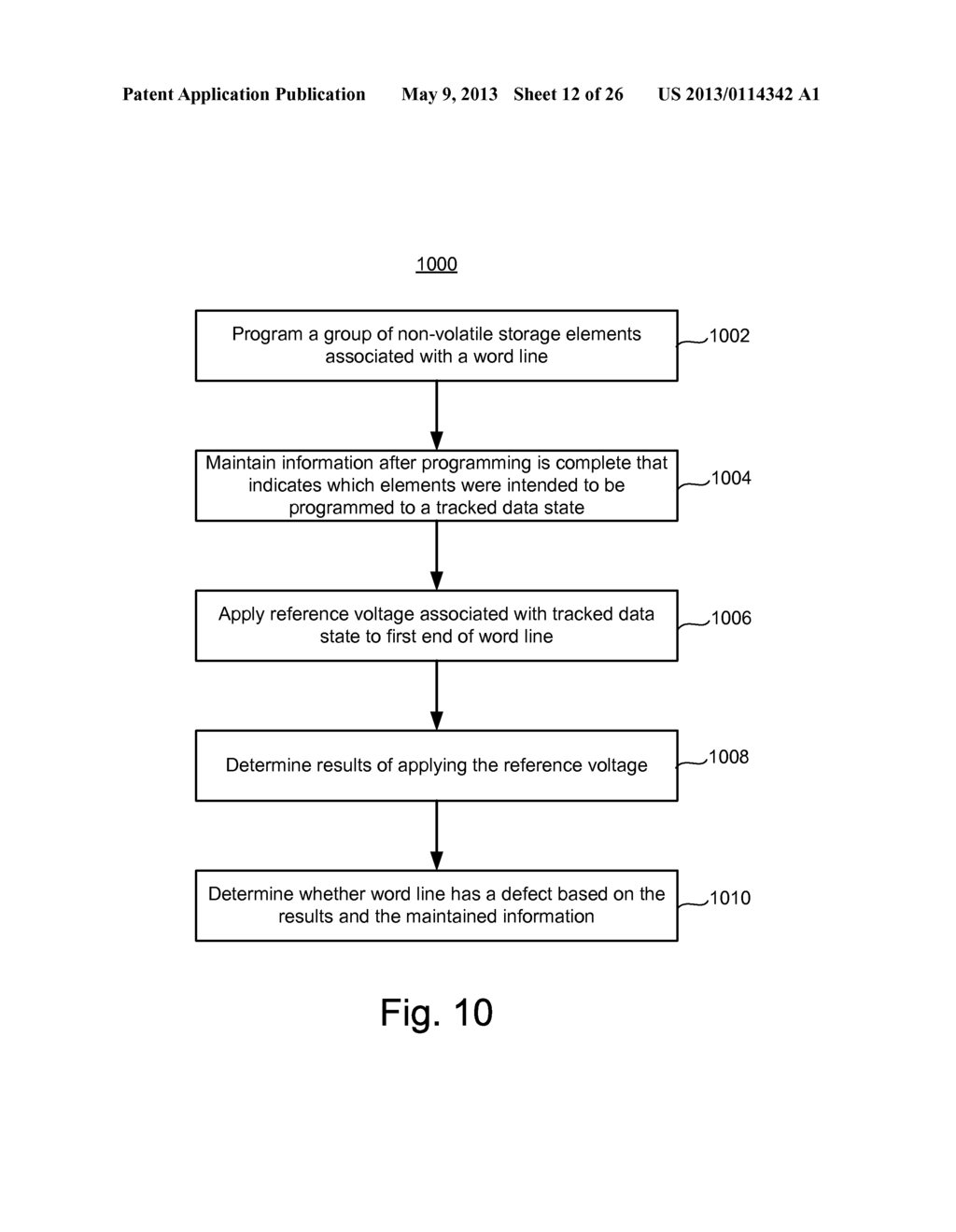 DEFECTIVE WORD LINE DETECTION - diagram, schematic, and image 13