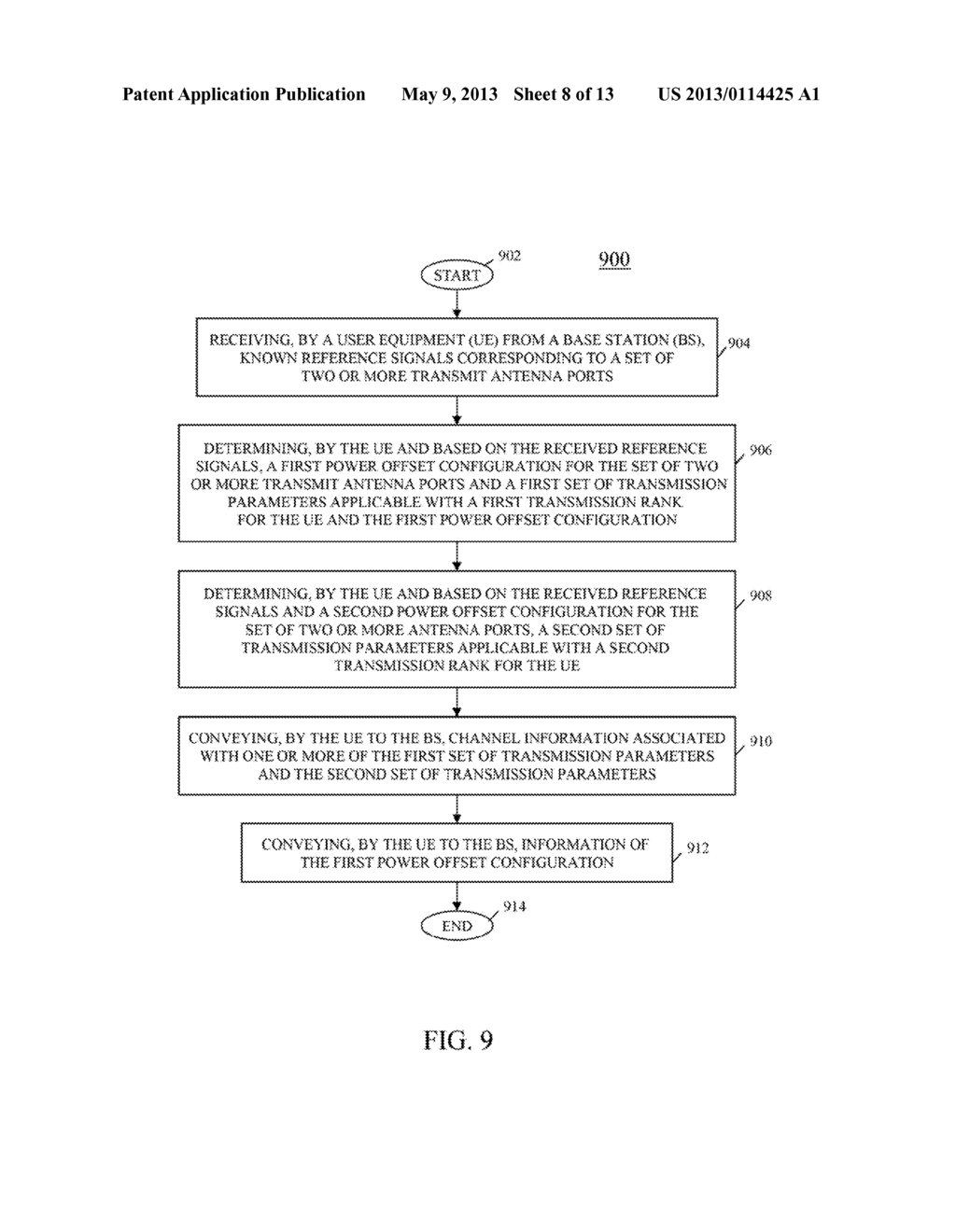 METHOD AND APPARATUS FOR RANK ADAPTATION IN AN ORTHOGONAL FEQUENCY     DIVISION MULTIPLEXING COMMUNICATION SYSTEM - diagram, schematic, and image 09