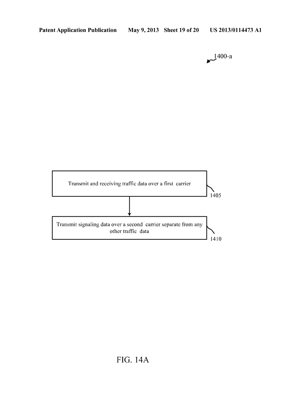 SIGNALING AND TRAFFIC CARRIER SPLITTING FOR WIRELESS COMMUNICATIONS     SYSTEMS - diagram, schematic, and image 20