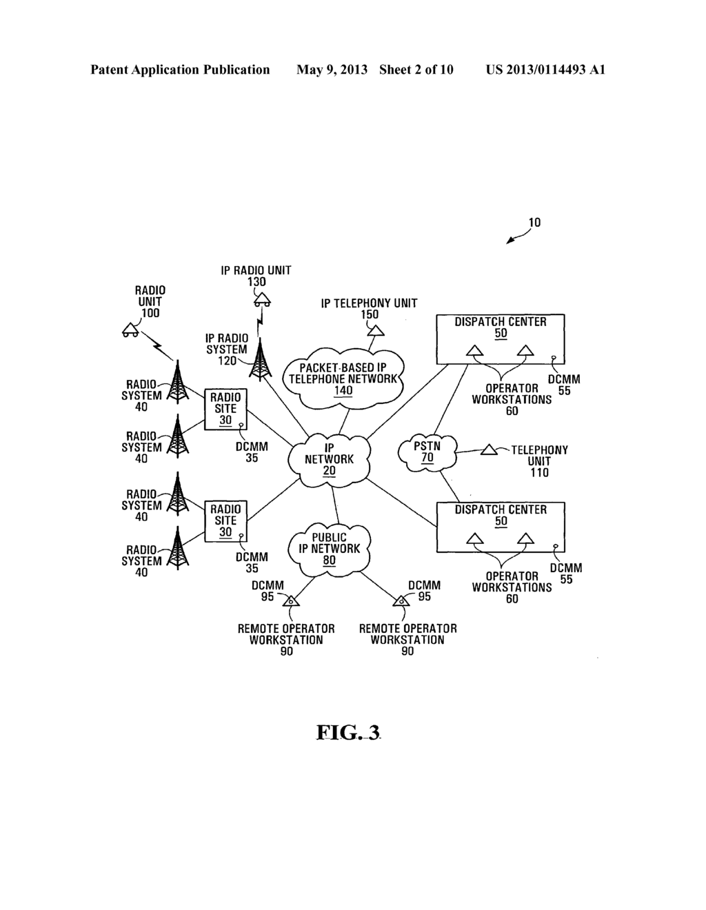 INTERNET PROTOCOL RADIO DISPATCH SYSTEM AND METHOD - diagram, schematic, and image 03