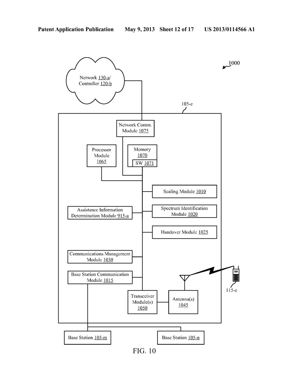 ASSISTANCE INFORMATION FOR FLEXIBLE BANDWIDTH CARRIER MOBILITY METHODS,     SYSTEMS, AND DEVICES - diagram, schematic, and image 13