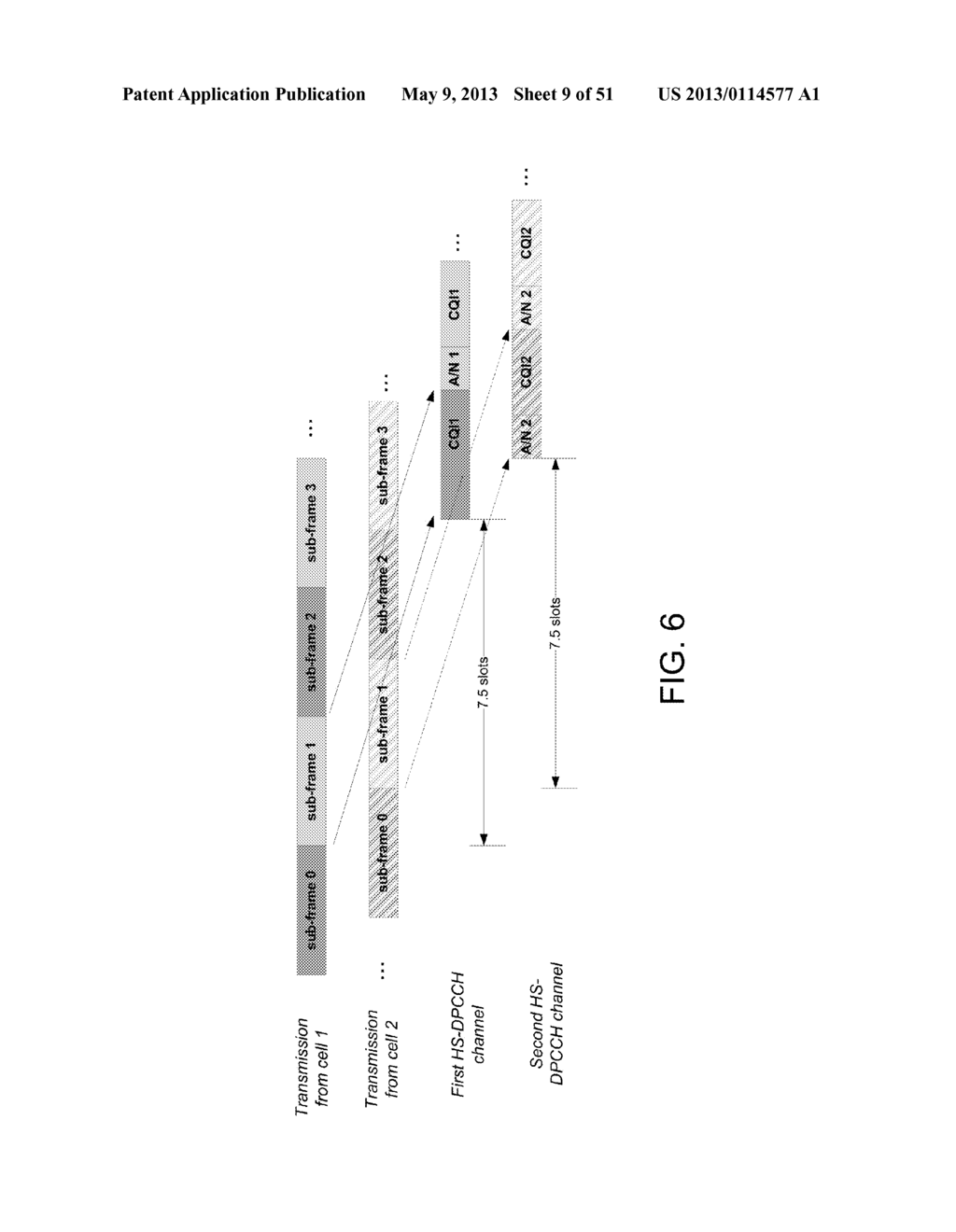 METHODS OF MULTIPLE POINT HSDPA TRANSMISSION IN SINGLE OR DIFFERENT     FREQUENCIES - diagram, schematic, and image 10