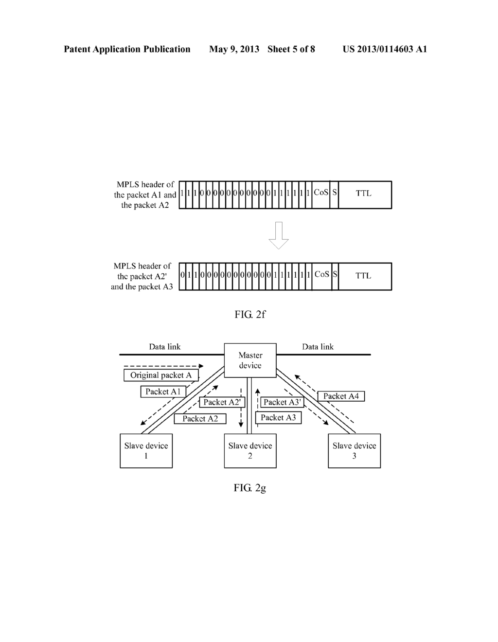 METHOD FOR DIVERTING PACKET MULTIPLE TIMES, APPARATUS AND SYSTEM - diagram, schematic, and image 06