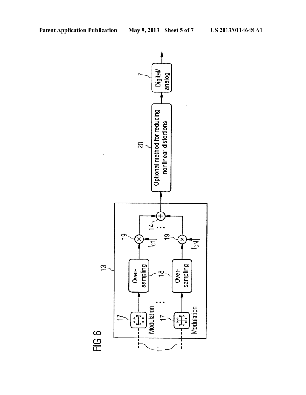 ASSEMBLY AND METHOD FOR THE PARALLEL PROCESSING OF DATA STREAMS BY MEANS     OF SATELLITE COMMUNICATION LINKS - diagram, schematic, and image 06