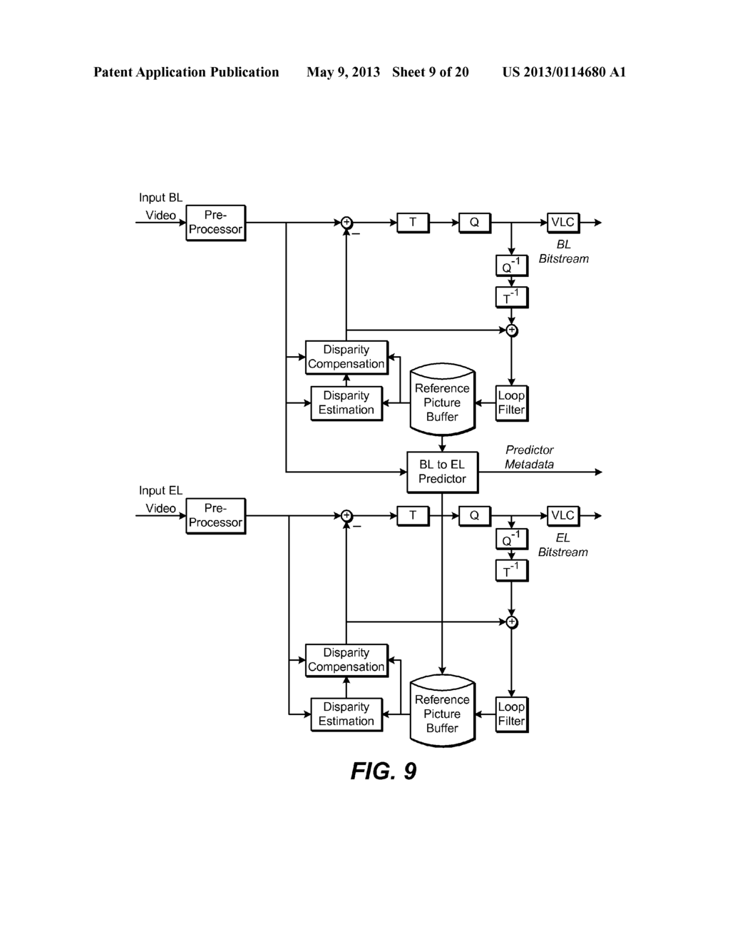 Systems and Methods for Multi-Layered Frame-Compatible Video Delivery - diagram, schematic, and image 10