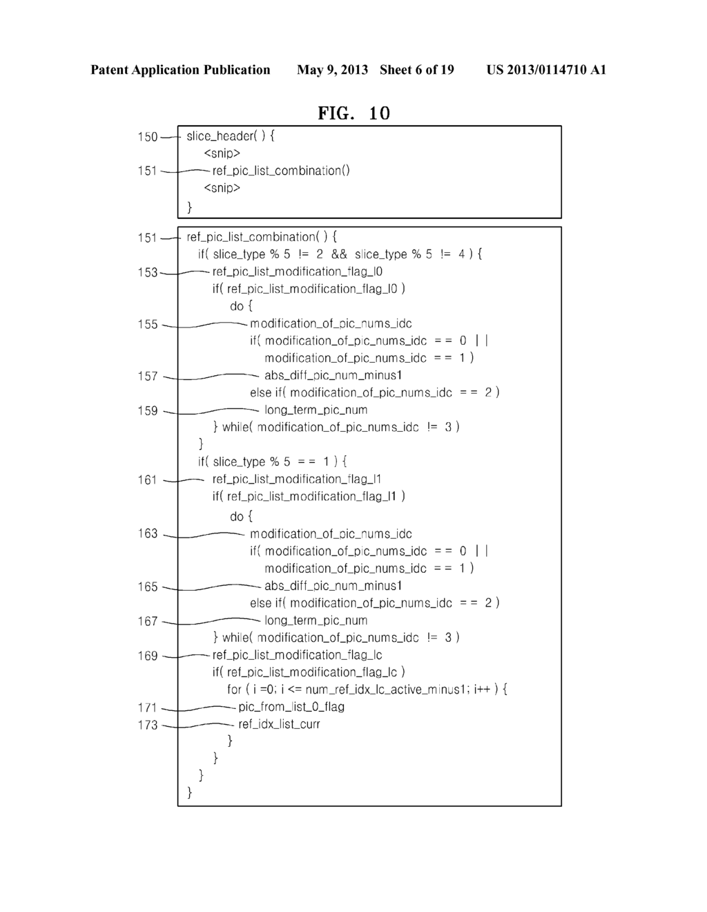 METHOD AND APPARATUS FOR ENCODING VIDEO BY PREDICTION USING REFERENCE     PICTURE LIST, AND METHOD AND APPARATUS FOR DECODING VIDEO BY PERFORMING     COMPENSATION USING REFERENCE PICTURE LIST - diagram, schematic, and image 07