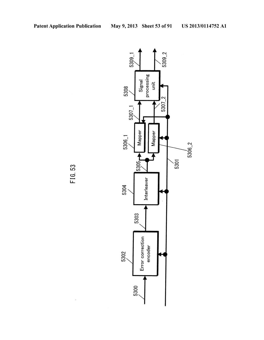 TRANSMISSION METHOD, TRANSMITTER APPARATUS, RECEPTION METHOD AND RECEIVER     APPARATUS - diagram, schematic, and image 54