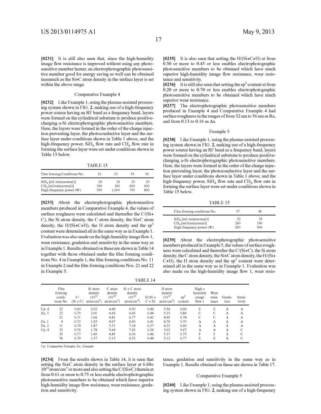 ELECTROPHOTOGRAPHIC PHOTOSENSITIVE MEMBER AND ELECTROPHOTOGRAPHIC     APPARATUS - diagram, schematic, and image 23