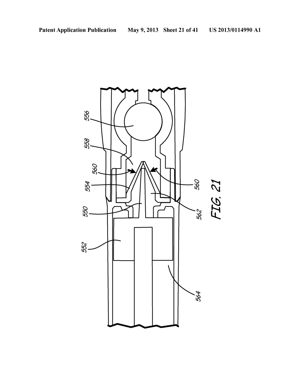 INTERNAL FEED PAINTING DEVICE WITH CONSTANT FORCE DRIVE MECHANISM - diagram, schematic, and image 22