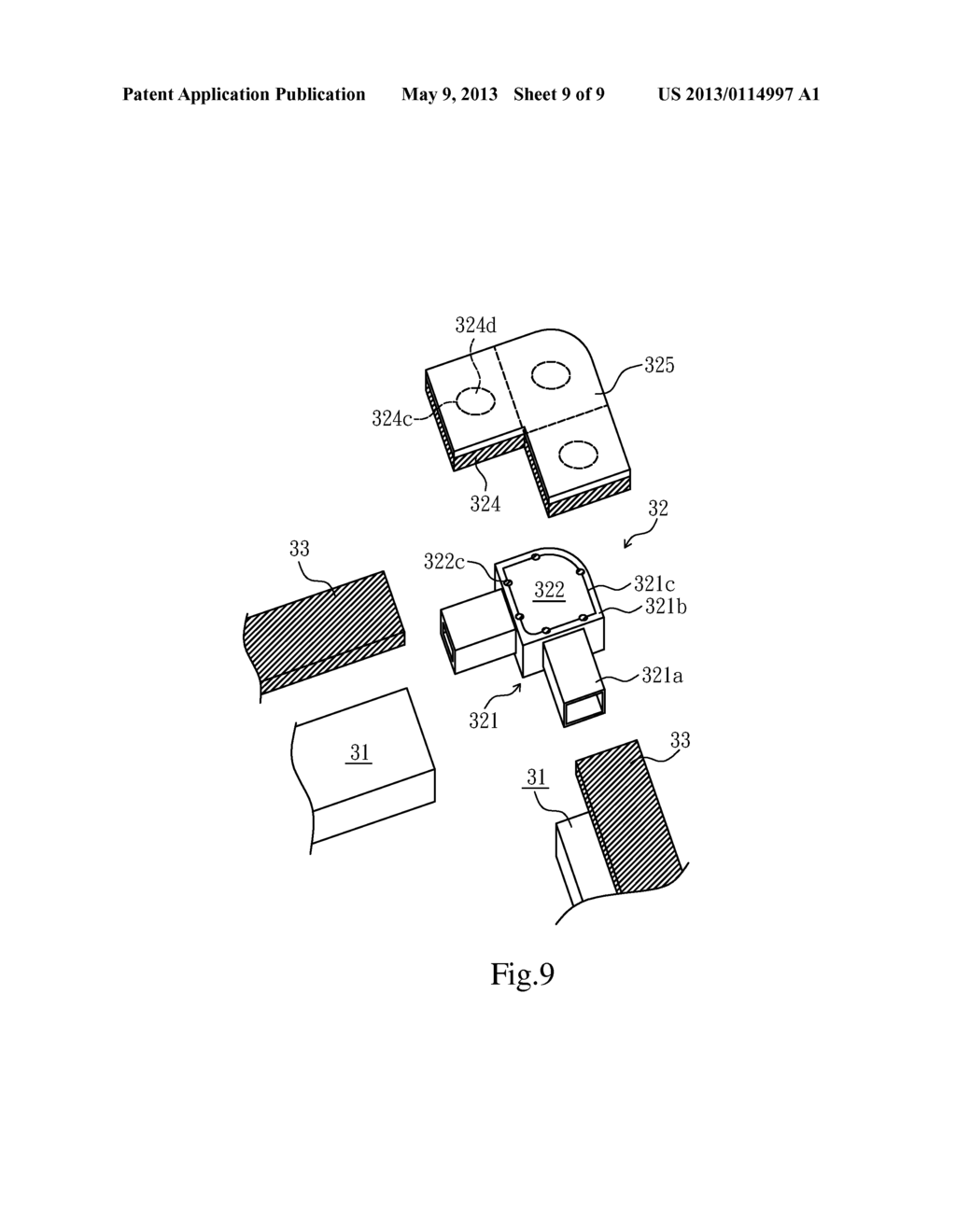 CORNER ASSEMBLY FOR TONNEAU COVER SYSTEM OF PICK-UP TRUCK - diagram, schematic, and image 10