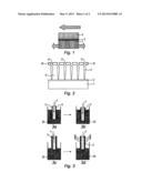 THERMAL BARRIER FOR TURBINE BLADES, HAVING A COLUMNAR STRUCTURE WITH     SPACED-APART COLUMNS diagram and image