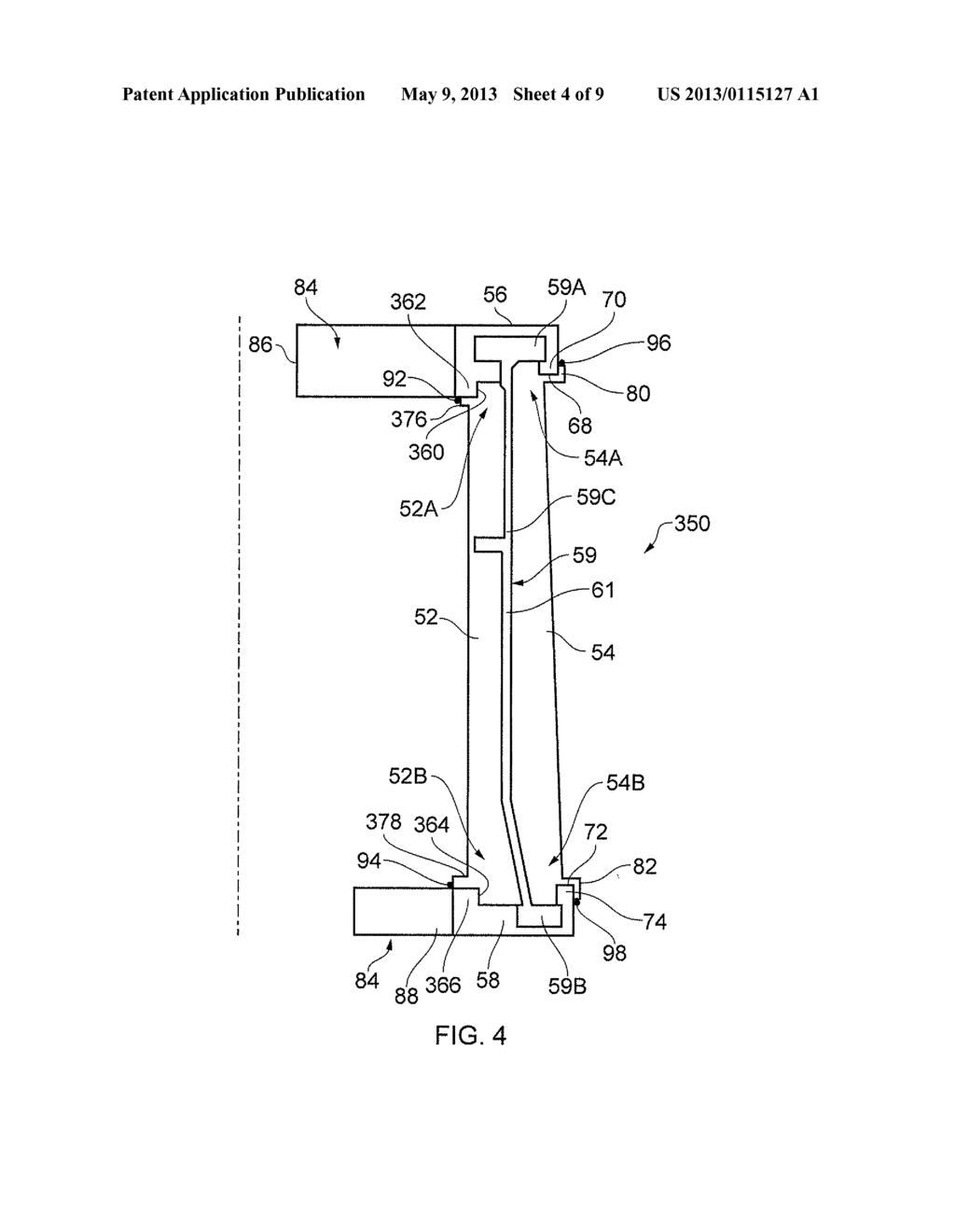 HOT ISOSTATIC PRESSING TOOL AND A METHOD OF MANUFACTURING AN ARTICLE FROM     POWDER MATERIAL BY HOT ISOSTATIC PRESSING - diagram, schematic, and image 05