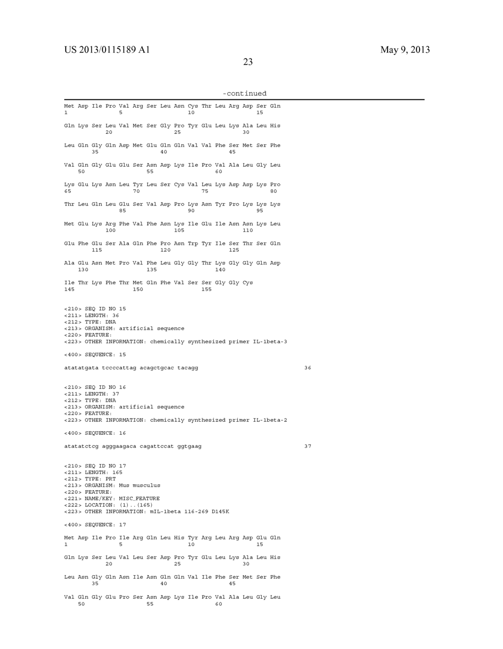 Use of Interleukin-1 Beta Mutein Conjugates in the Treatment of Diabetes - diagram, schematic, and image 24