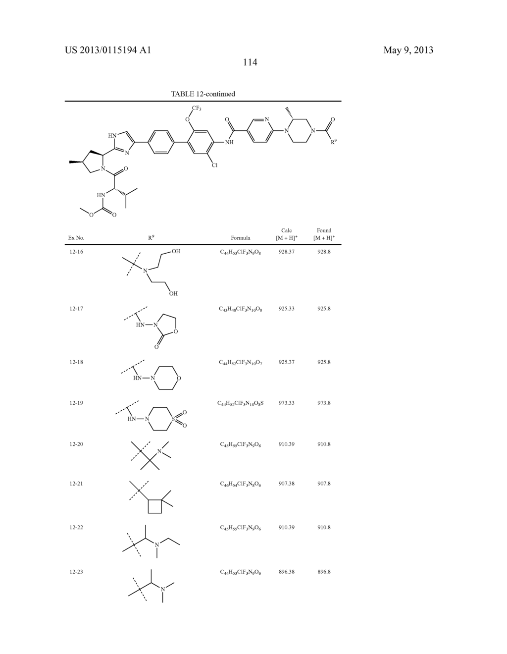 HEPATITIS C VIRUS INHIBITORS - diagram, schematic, and image 116