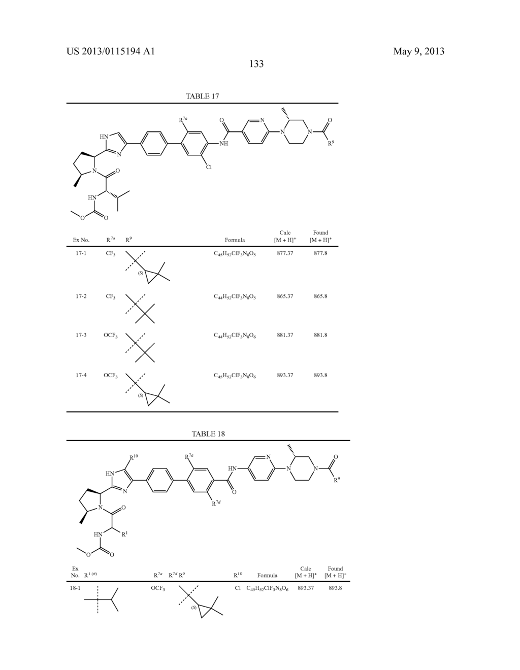 HEPATITIS C VIRUS INHIBITORS - diagram, schematic, and image 135