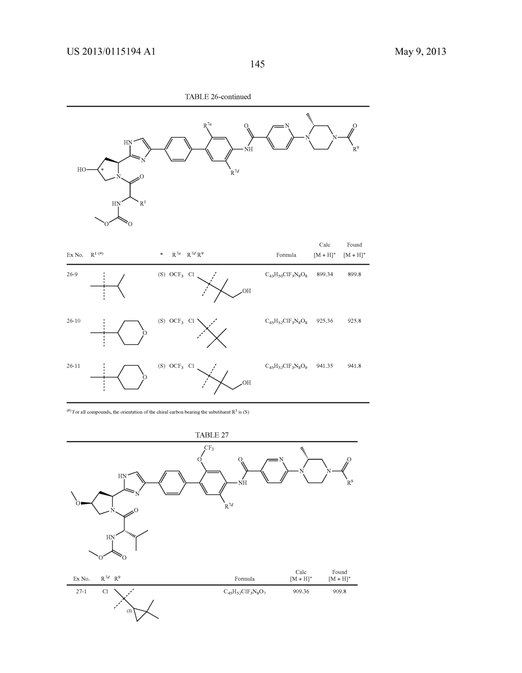 HEPATITIS C VIRUS INHIBITORS - diagram, schematic, and image 147