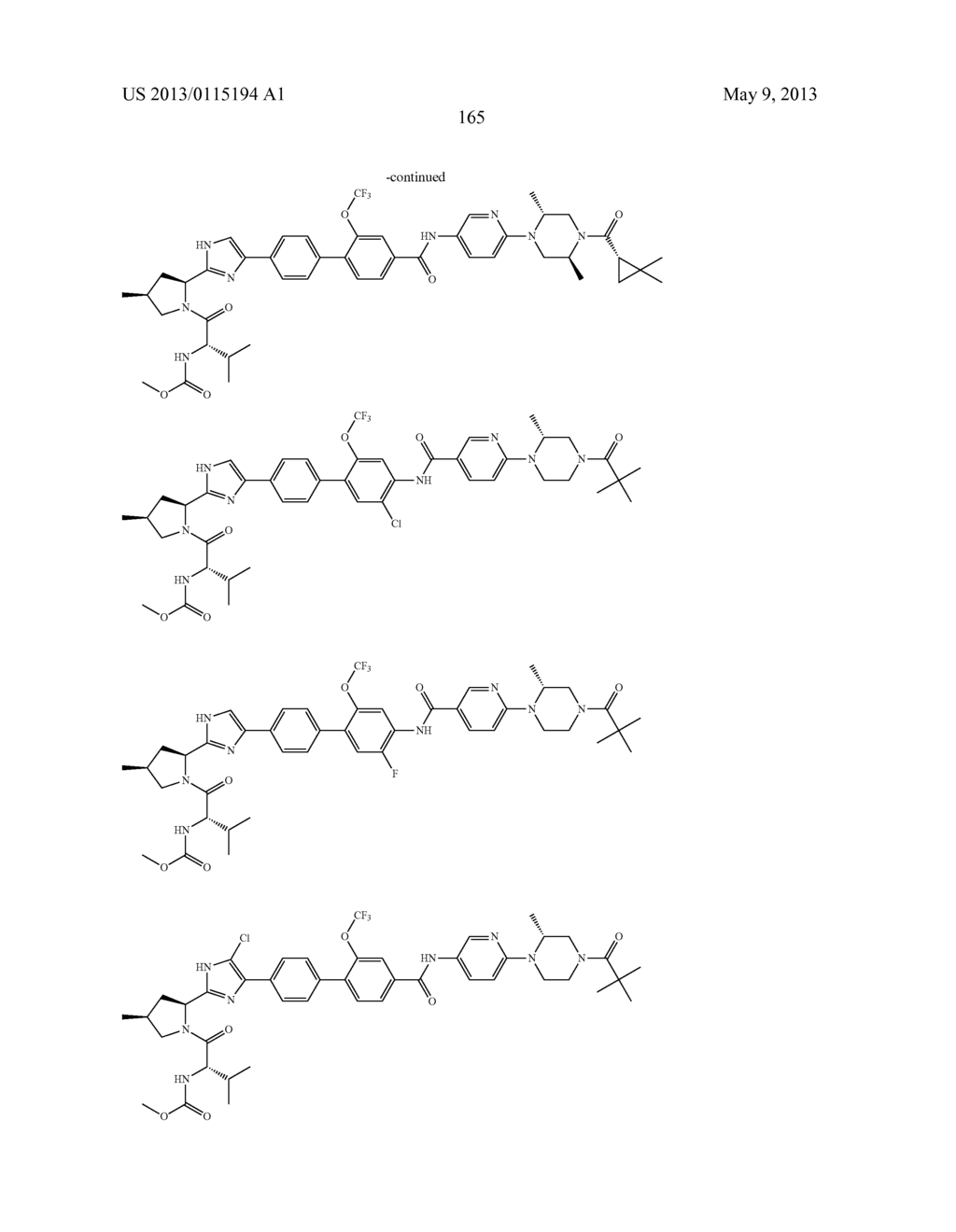 HEPATITIS C VIRUS INHIBITORS - diagram, schematic, and image 167