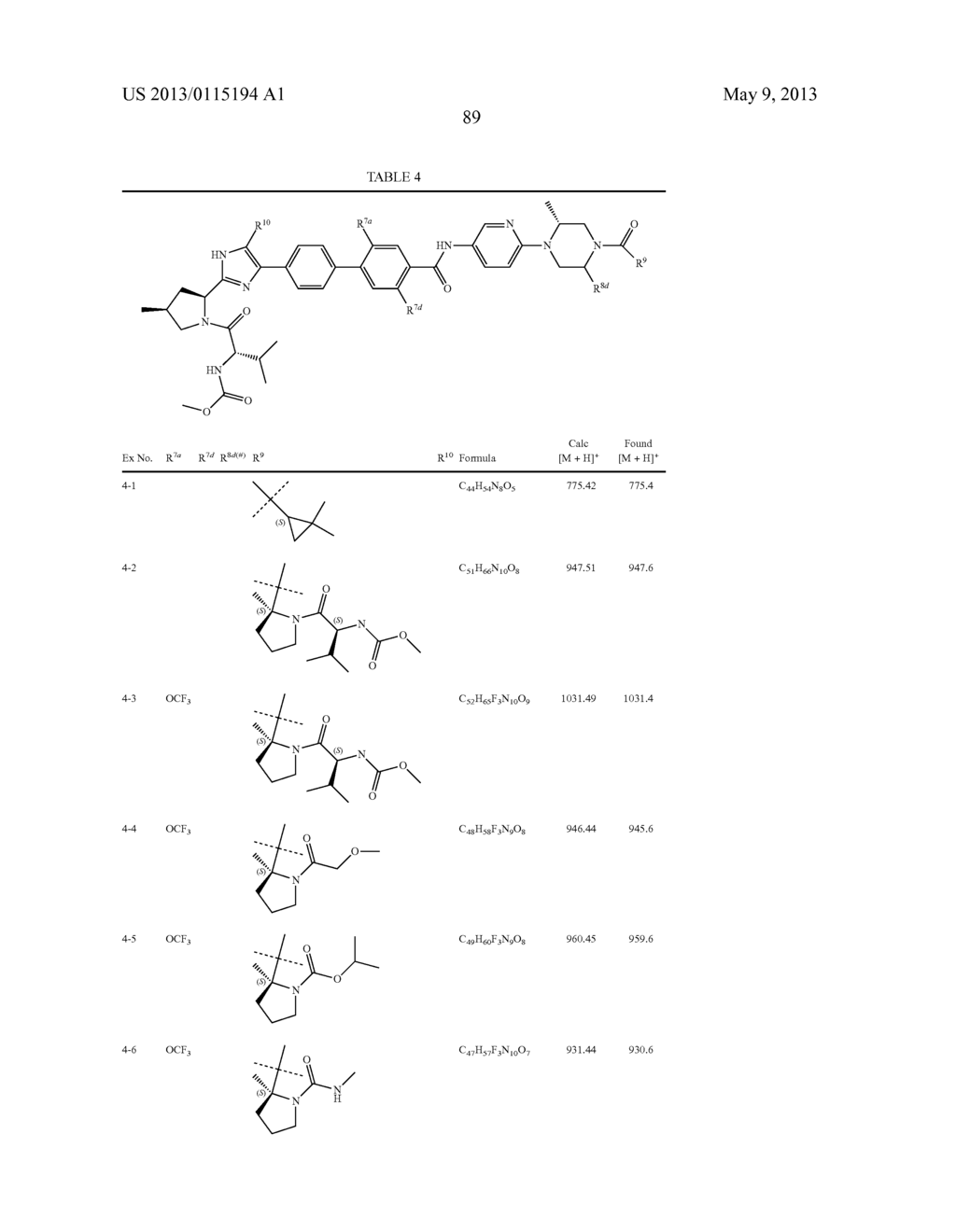 HEPATITIS C VIRUS INHIBITORS - diagram, schematic, and image 91