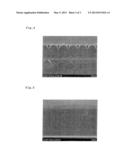 PROCESS FOR PRODUCING POLYMER MEMBER WITH RUGGED SURFACE STRUCTURE, AND     POLYMER MEMBER diagram and image