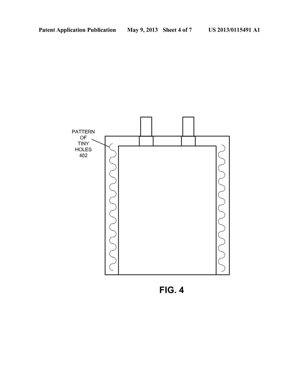 PRESSURE-RELIEF MECHANISM TO IMPROVE SAFETY IN LITHIUM-POLYMER BATTERY     CELLS - diagram, schematic, and image 05