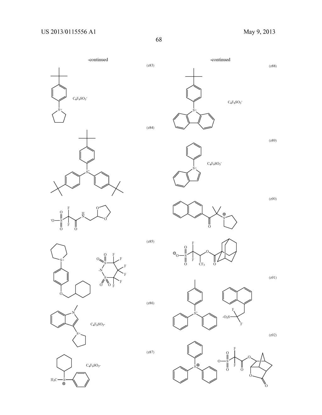 PATTERN FORMING METHOD, CHEMICAL AMPLIFICATION RESIST COMPOSITION AND     RESIST FILM - diagram, schematic, and image 69