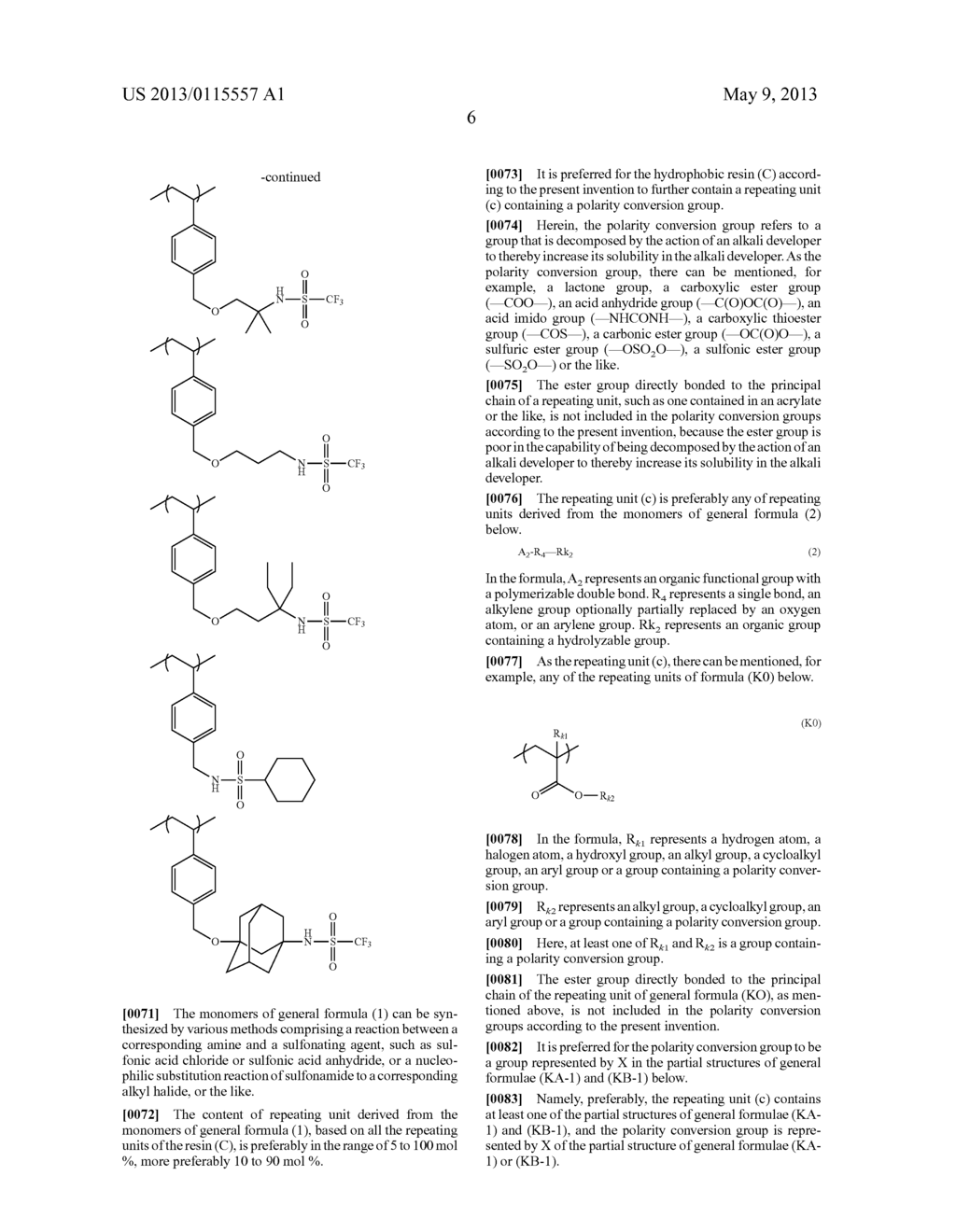 ACTINIC-RAY- OR RADIATION-SENSITIVE RESIN COMPOSITION, ACTINIC-RAY- OR     RADIATION-SENSITIVE FILM AND METHOD OF FORMING PATTERN - diagram, schematic, and image 08