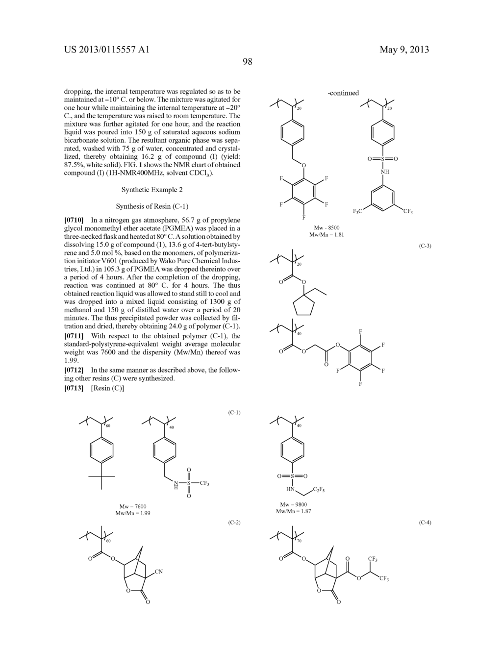 ACTINIC-RAY- OR RADIATION-SENSITIVE RESIN COMPOSITION, ACTINIC-RAY- OR     RADIATION-SENSITIVE FILM AND METHOD OF FORMING PATTERN - diagram, schematic, and image 100