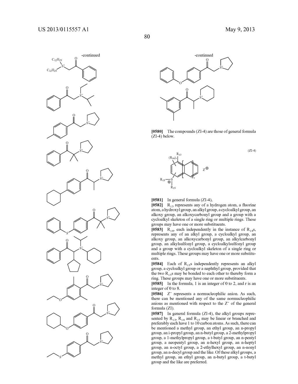 ACTINIC-RAY- OR RADIATION-SENSITIVE RESIN COMPOSITION, ACTINIC-RAY- OR     RADIATION-SENSITIVE FILM AND METHOD OF FORMING PATTERN - diagram, schematic, and image 82