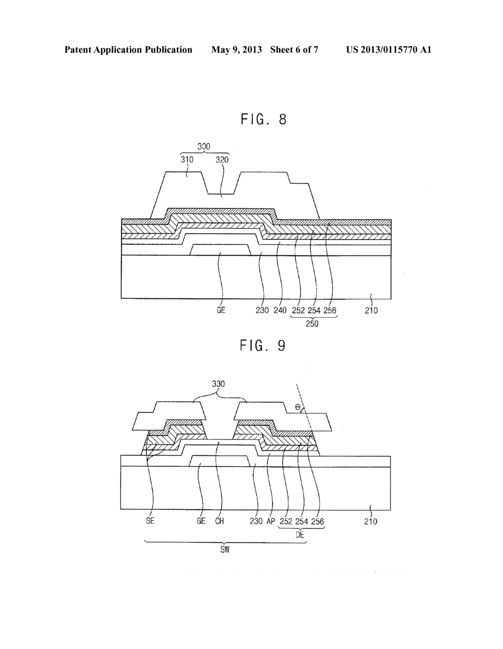 ETCHING COMPOSITION, METHOD OF FORMING A METAL PATTERN AND METHOD OF     MANUFACTURING A DISPLAY SUBSTRATE - diagram, schematic, and image 07