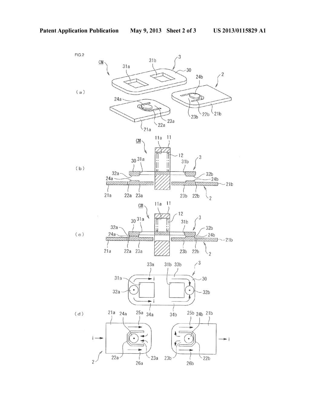 CONTACT MECHANISM, AND ELECTROMAGNETIC CONTACTOR USING THE CONTACT     MECHANISM - diagram, schematic, and image 03