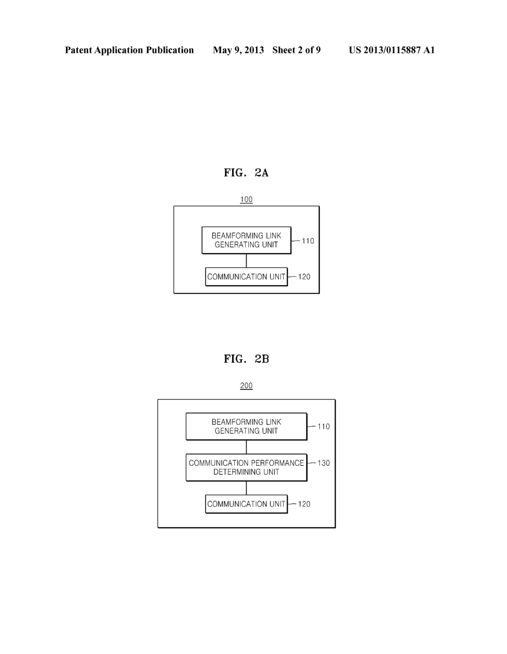 COMMUNICATION DEVICE AND METHOD FOR GENERATING BEAMFORMING LINK - diagram, schematic, and image 03