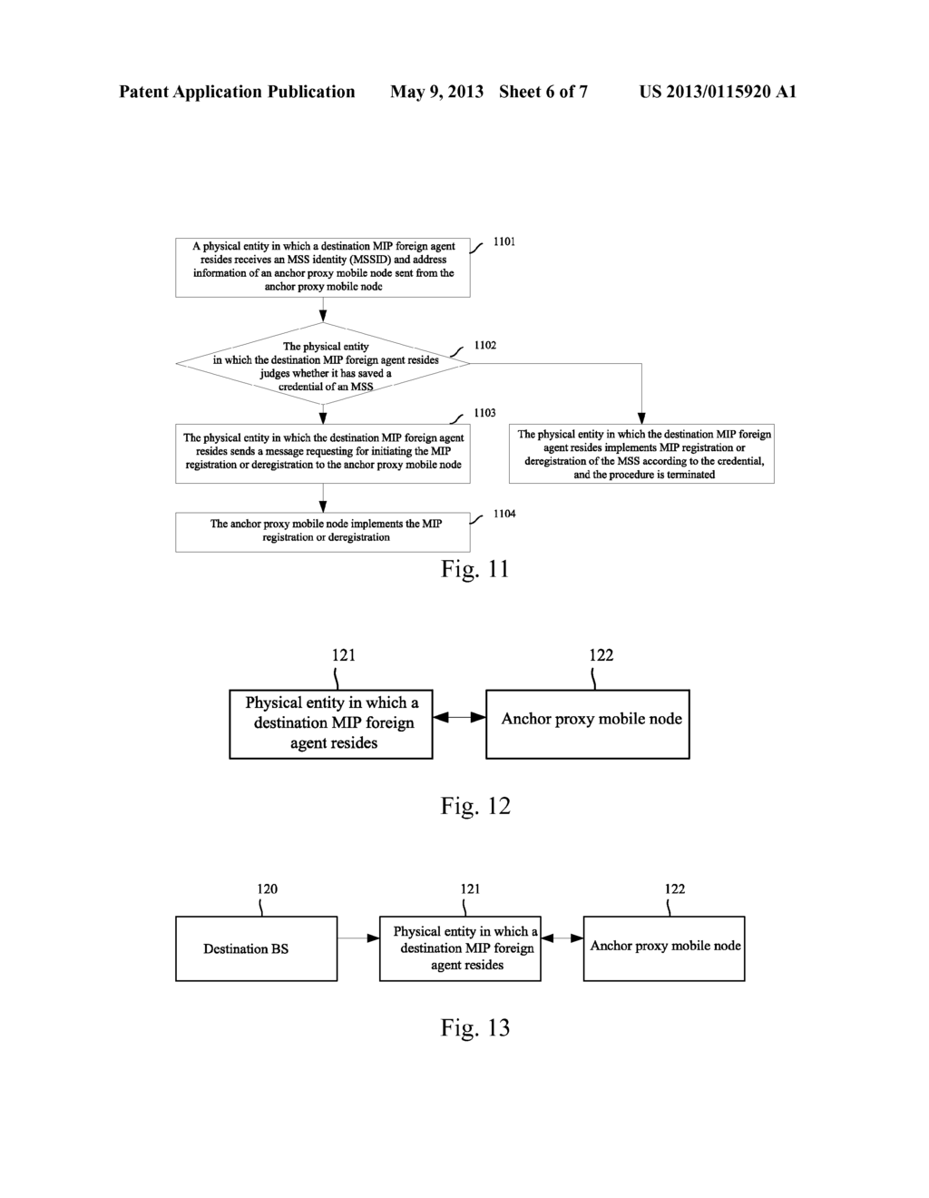 Method and Apparatus for Mobile Internet Protocol Registrating or     Deregistrating - diagram, schematic, and image 07