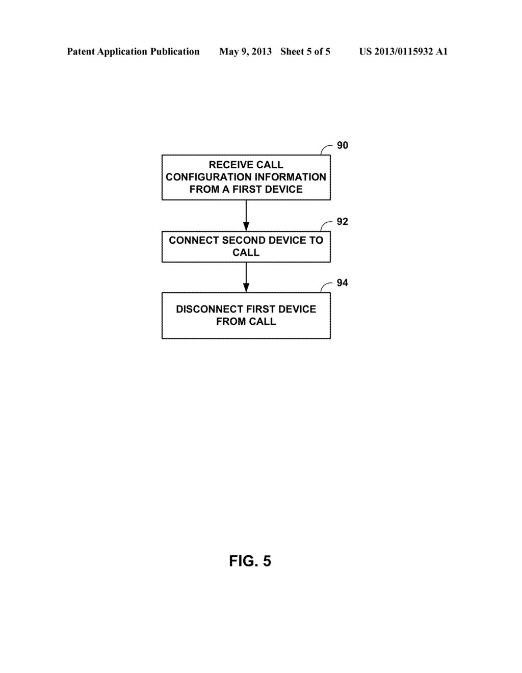 TRANSFERRING AN ACTIVE CALL TO ANOTHER DEVICE - diagram, schematic, and image 06