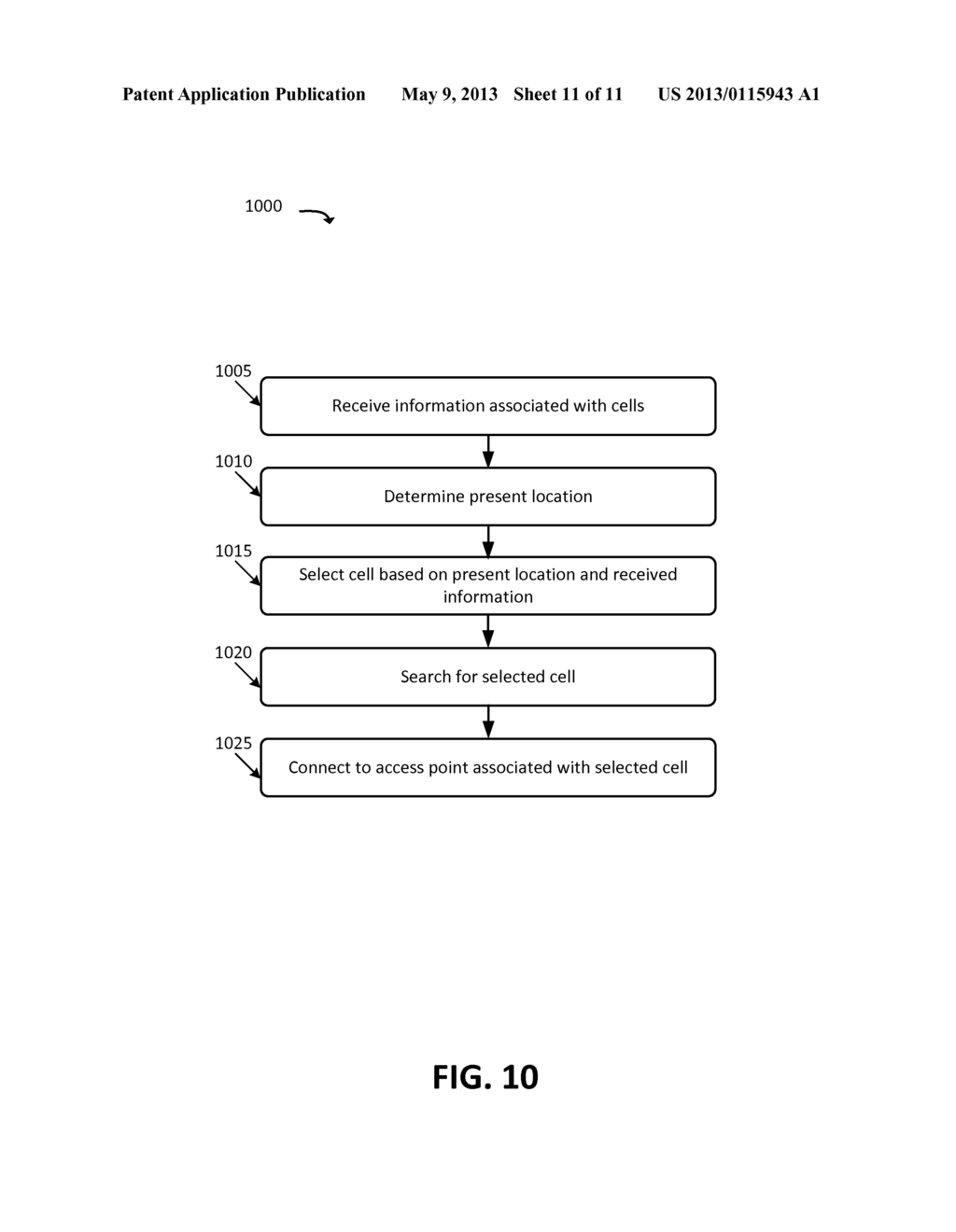 LOCATION-BASED MICROCELL SEARCH - diagram, schematic, and image 12