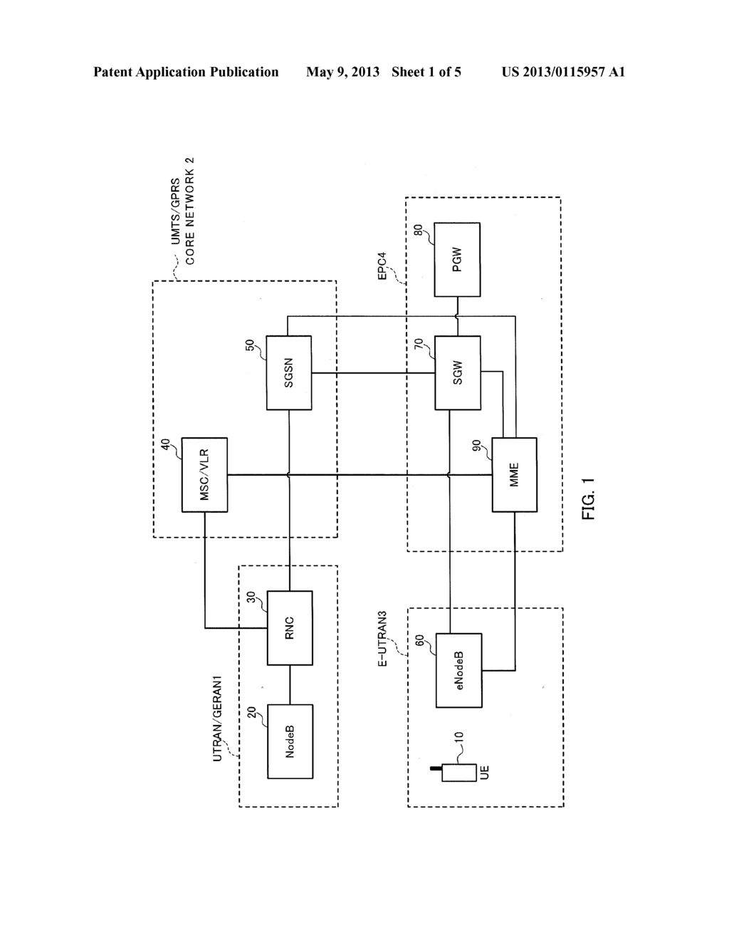 MOBILE COMMUNICATION METHOD, MOBILITY MANAGEMENT APPARATUS AND RADIO BASE     STATION - diagram, schematic, and image 02