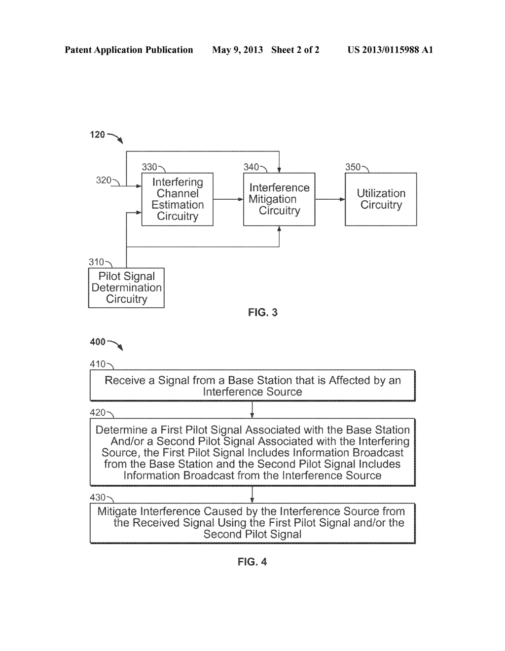 METHODS AND APPARATUS FOR MITIGATING KNOWN INTERFERENCE - diagram, schematic, and image 03