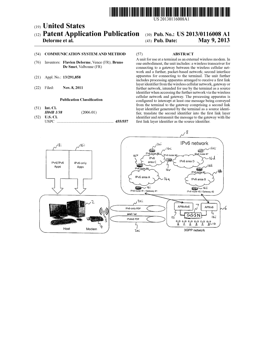 COMMUNICATION SYSTEM AND METHOD - diagram, schematic, and image 01