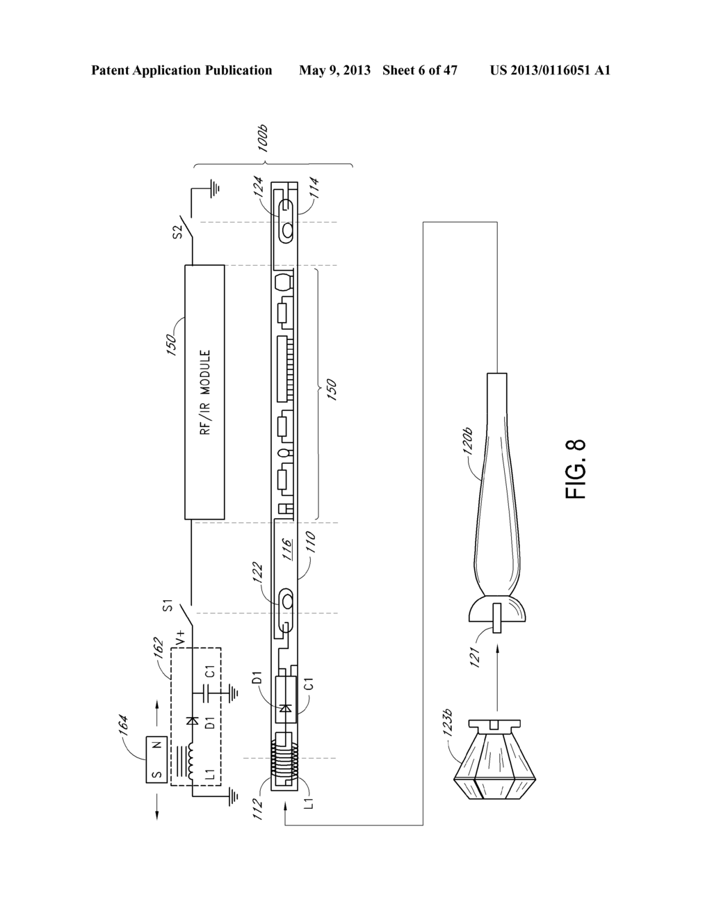 MOTION-SENSITIVE INPUT DEVICE AND ASSOCIATED CAMERA FOR SENSING GESTURES - diagram, schematic, and image 07