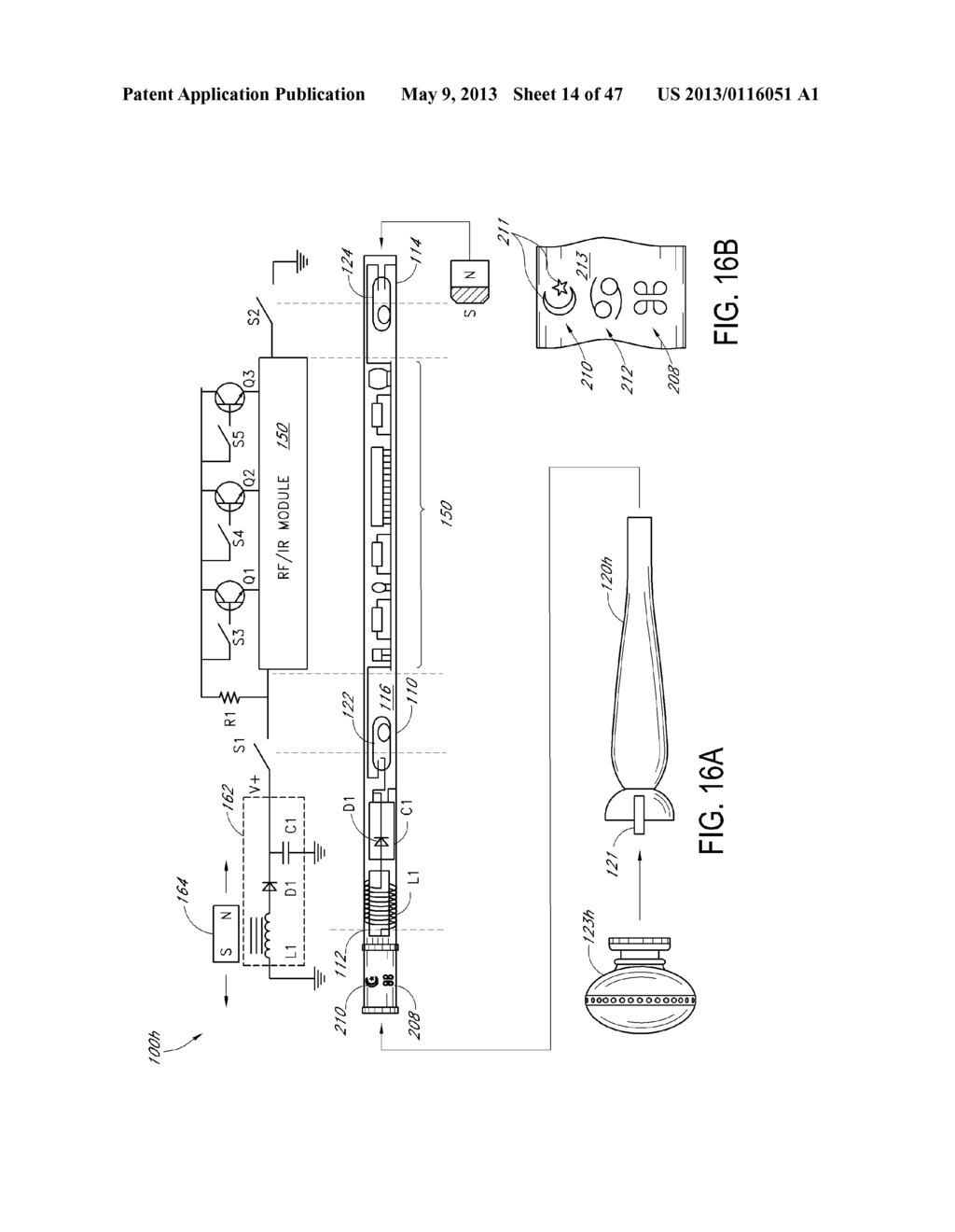 MOTION-SENSITIVE INPUT DEVICE AND ASSOCIATED CAMERA FOR SENSING GESTURES - diagram, schematic, and image 15