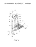 Exercise apparatus adjustable for sidewise moving diagram and image