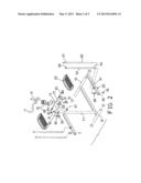 Exercise apparatus adjustable for sidewise moving diagram and image