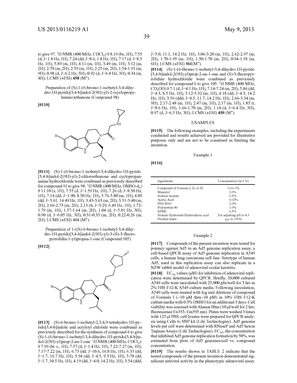 ANTIMICROBIAL CARBOLINE COMPOUNDS - diagram, schematic, and image 41