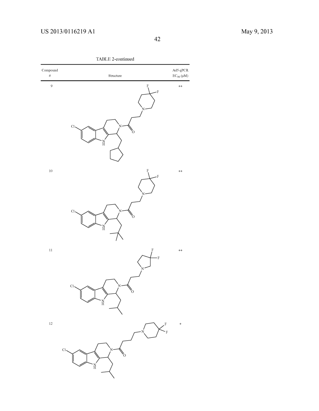 ANTIMICROBIAL CARBOLINE COMPOUNDS - diagram, schematic, and image 44