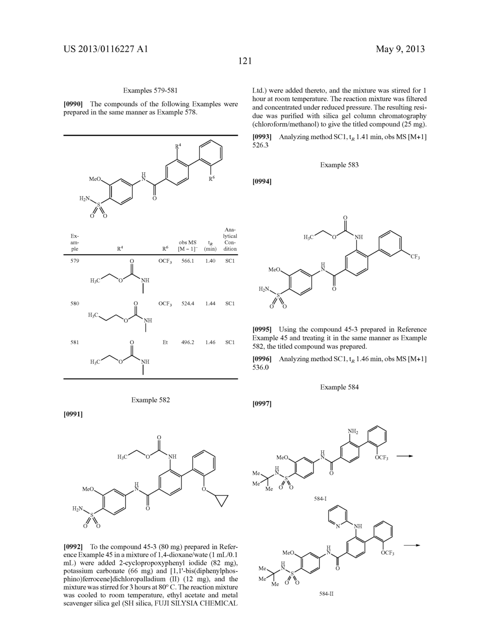 BIARYL AMIDE DERIVATIVE OR PHARMACEUTICALLY ACCEPTABLE SALT THEREOF - diagram, schematic, and image 122