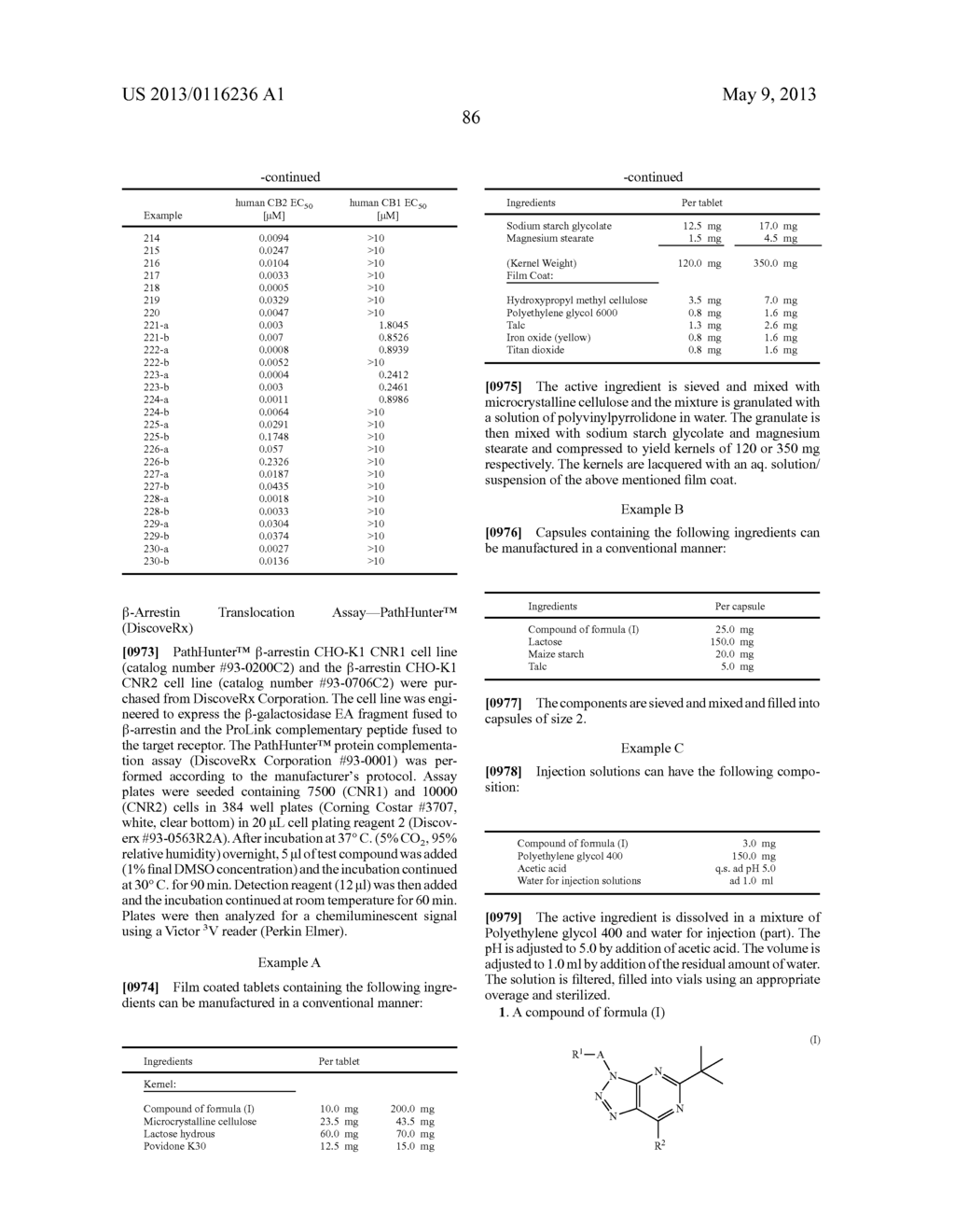 NOVEL [1,2,3]TRIAZOLO[4,5-D]PYRIMIDINE DERIVATIVES - diagram, schematic, and image 87