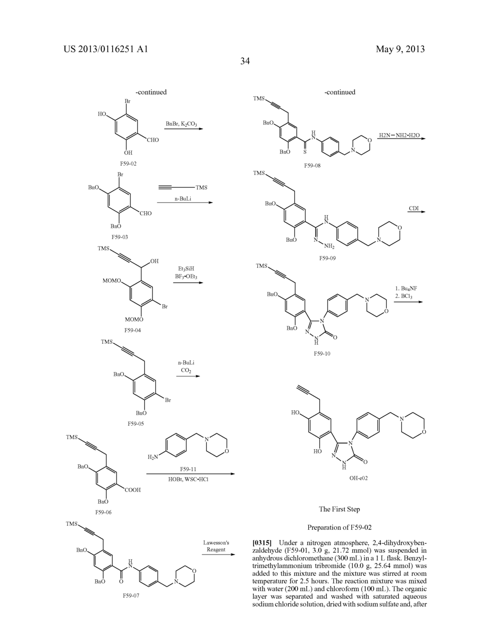 Novel HSP90 Inhibitor - diagram, schematic, and image 39