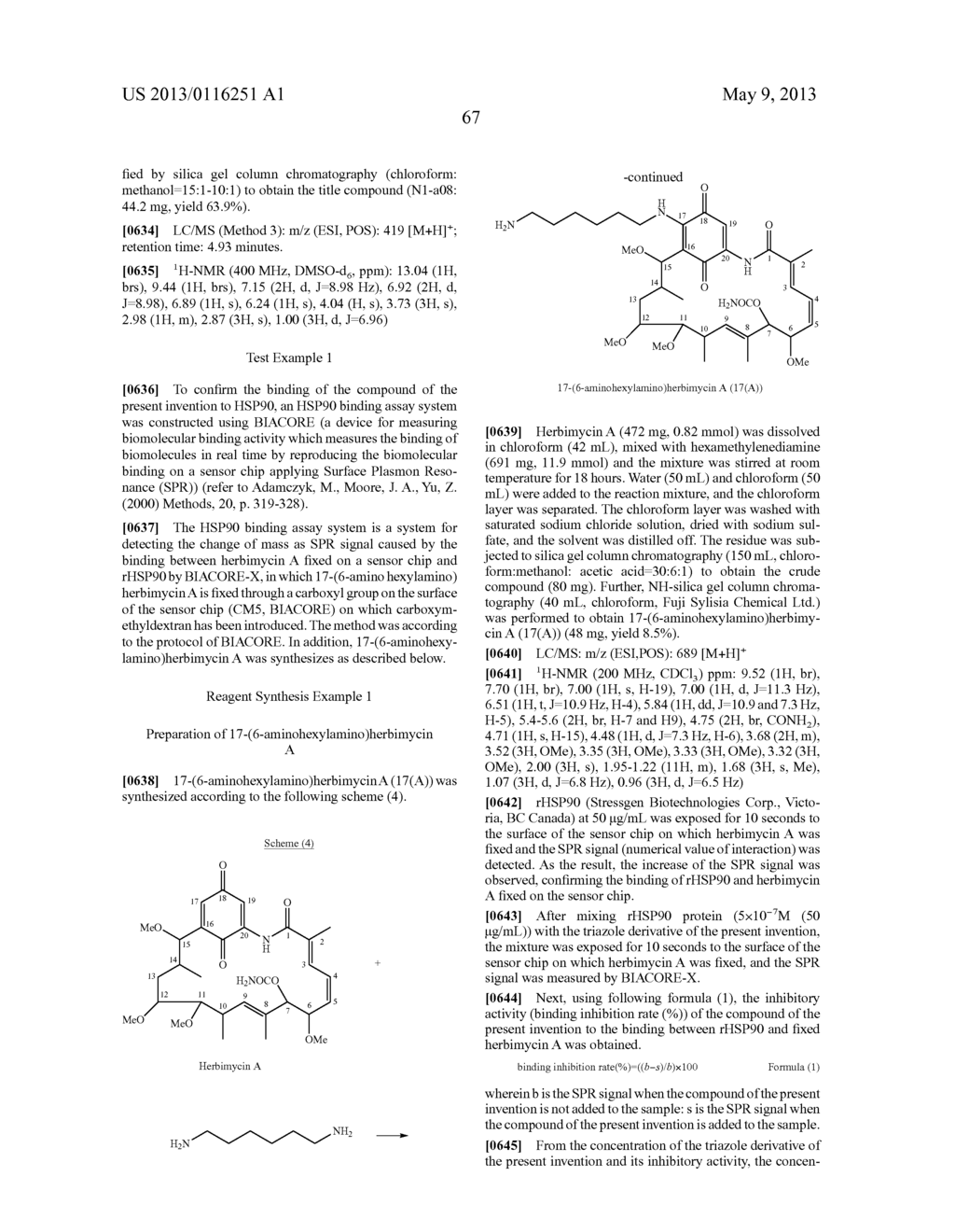 Novel HSP90 Inhibitor - diagram, schematic, and image 72