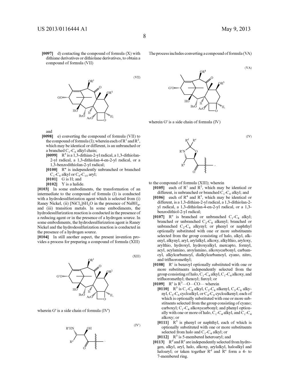 PROCESS FOR CABAZITAXEL, AND INTERMEDIATES THEREOF - diagram, schematic, and image 20