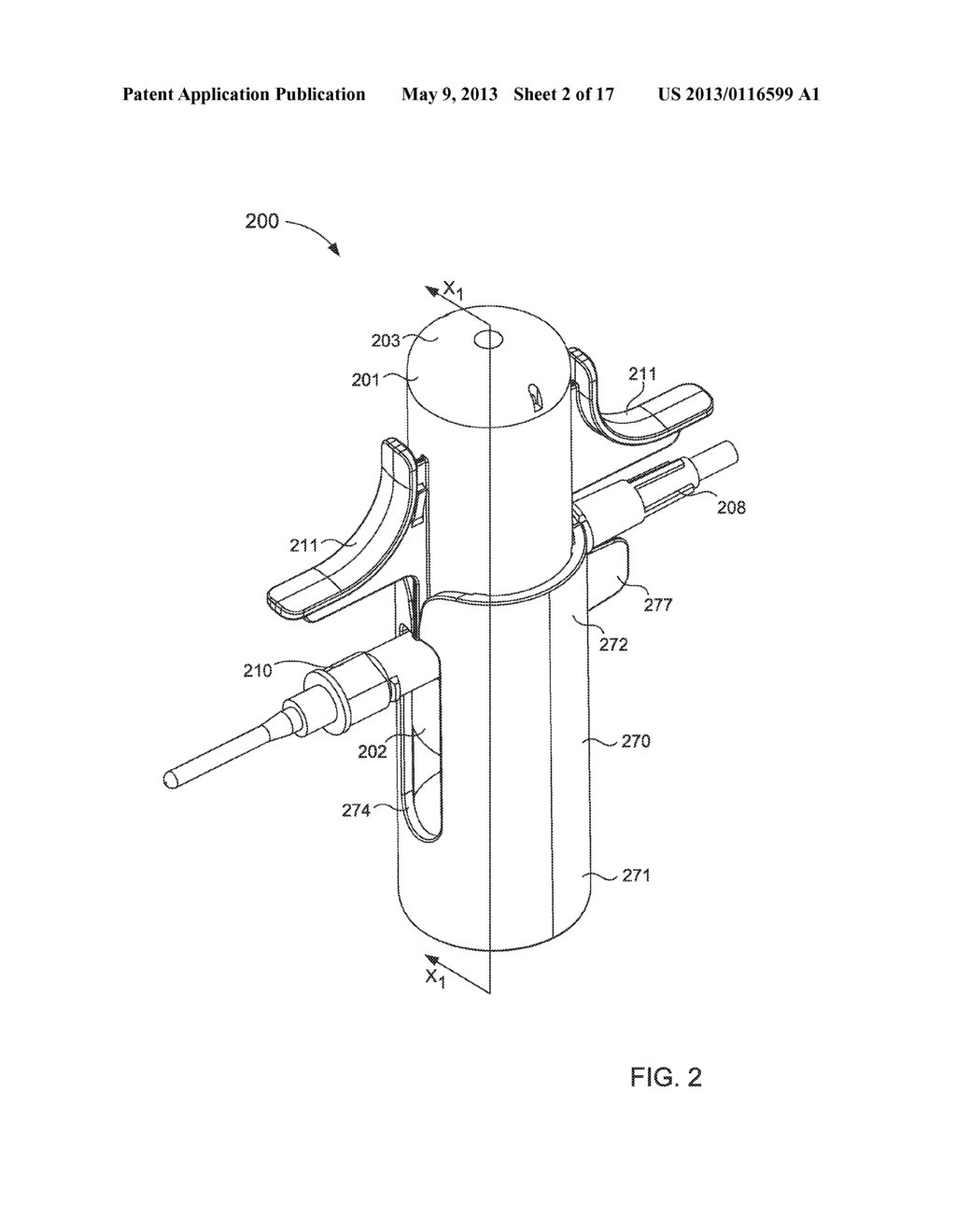 FLUID DIVERSION MECHANISM FOR BODILY-FLUID SAMPLING - diagram, schematic, and image 03