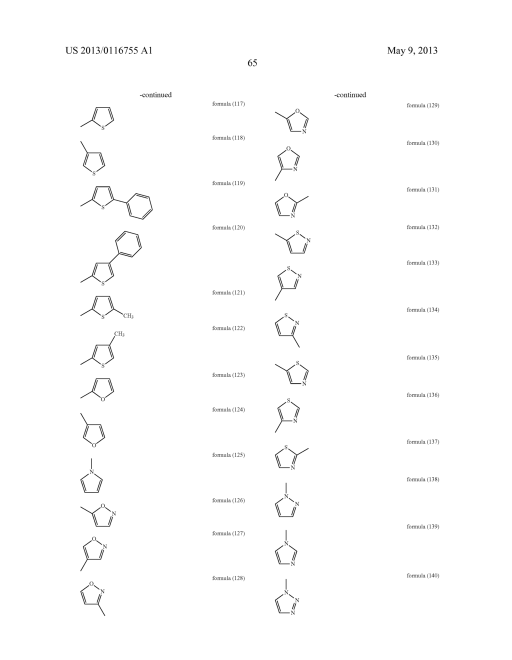 METAL COMPLEXES WITH ORGANIC LIGANDS AND USE THEREOF IN OLEDS - diagram, schematic, and image 66